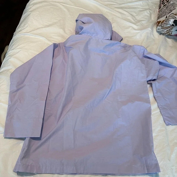 Eileen fisher Light Organic Cotton Nylon Popover Jacket - Picture 10 of 10